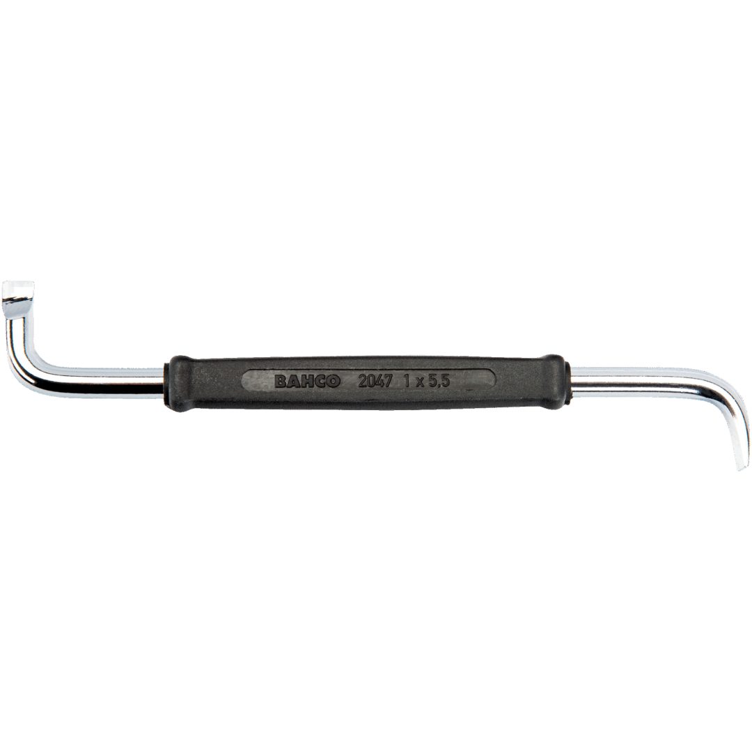 Vinkelskruvmejsel Spårskruv 4 mm x 100 mm BAHCO 4 mm x 100 mm – bild 2