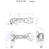 Vinkelslip 18V W 18 LTX 150 QUICK Med Batteri METABO Med Batteri – miniatyr 2