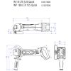 Vinkelslip 18V WP 18 LTX 125 QUICK Utan Batteri METABO Utan Batteri – miniatyr 2