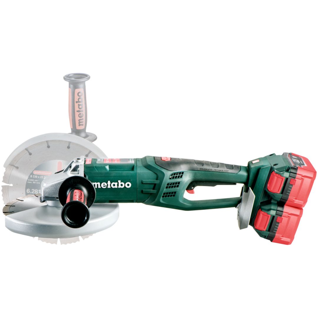 Vinkelslip 18V WPB 36-18 LTX BL 230 Med Batteri METABO Med Batteri – bild 2