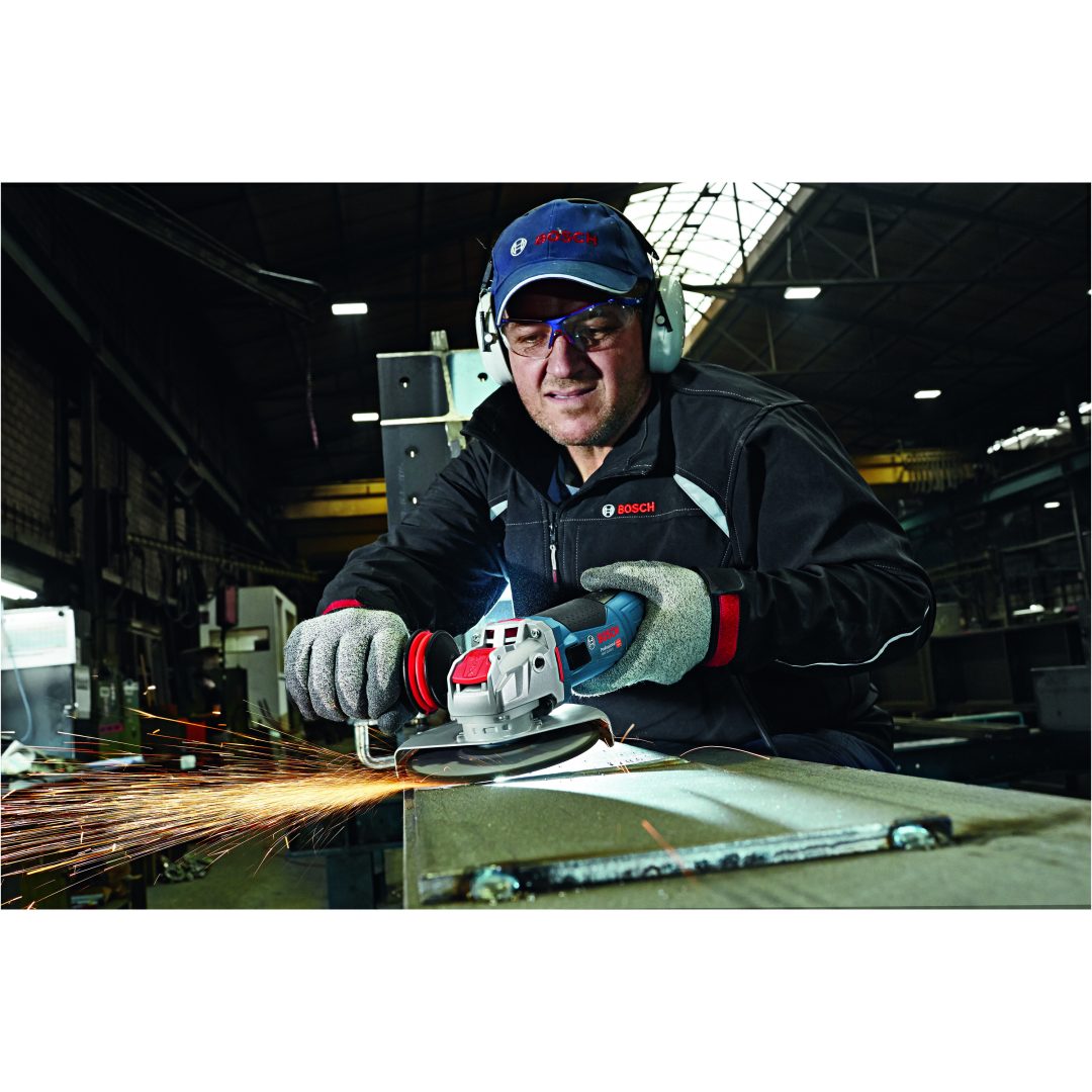 Vinkelslip med X-LOCK GWX 19-125 S Professional Bosch Pro – bild 3