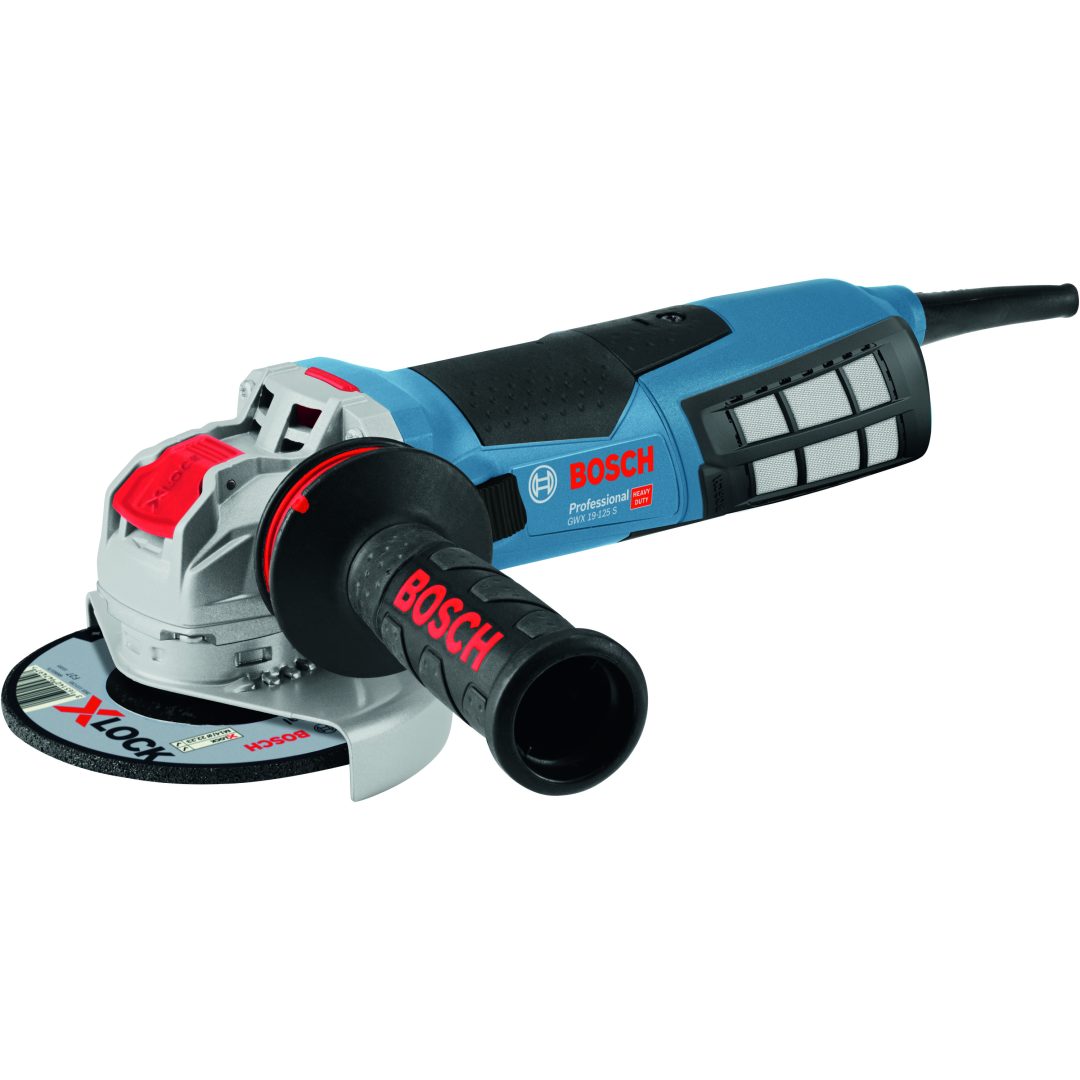 Vinkelslip med X-LOCK GWX 19-125 S Professional Bosch Pro