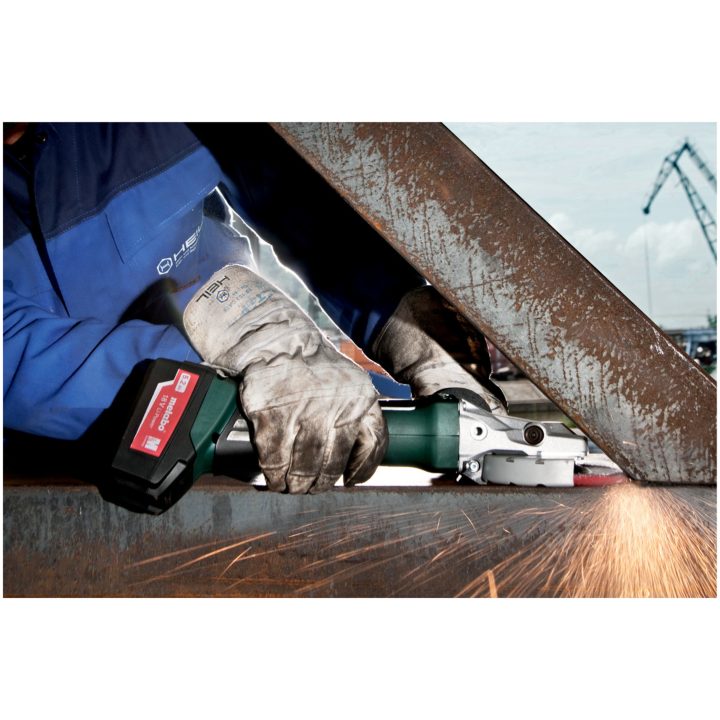 Vinkelslipmaskin Platt 18V WF 18 LTX 125 QUICK Utan Batteri METABO Utan Batteri – bild 2