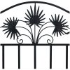 Vintage metallbänk Svart Pulverlackerat stål Standard Hållbar vidaXL 104 x 52,5 x 89 cm – miniatyr 8