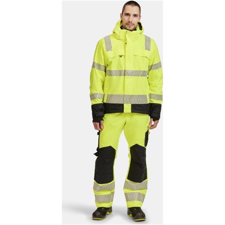 Vinterbyxa 2235 Varselgul Svart Varsel gul/svart Jobman – bild 5