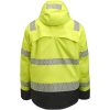 Vinterjacka 1235 Varsel Gul Svart Jobman – miniatyr 4