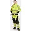 Vinterjacka 1235 Varsel Gul Svart Jobman – miniatyr 8