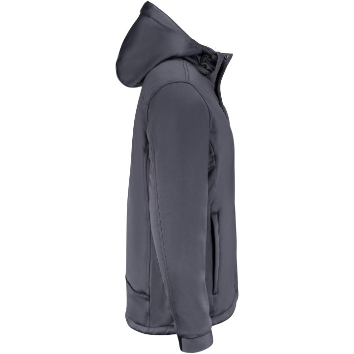 Vinterjacka Softshell Dam 1041 Technical Mörkgrå Jobman XXXL – bild 4