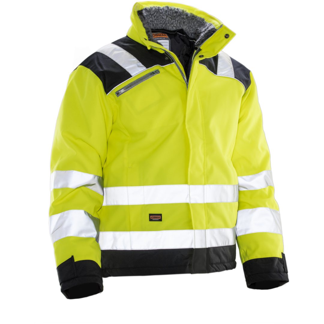 Vinterjacka Star Varsel 1346 Technical Gul/svart Jobman XXXL