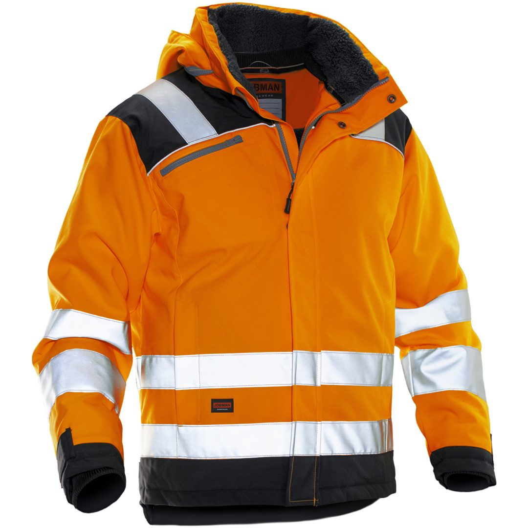 Vinterjacka Star Varsel 1347 Technical Orange/Svart Jobman XXXL
