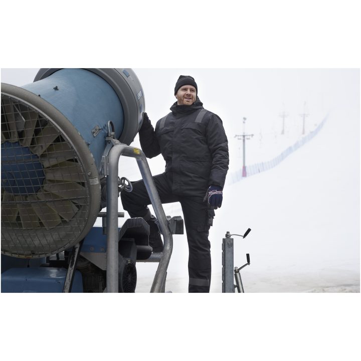 Vinterparkas 1335 Technical Svart Jobman XXXL – bild 5