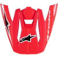 Visir Sm5 Corp Röd ALPINESTARS