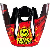 Visir Sm5 Rash Röd/Grå ALPINESTARS