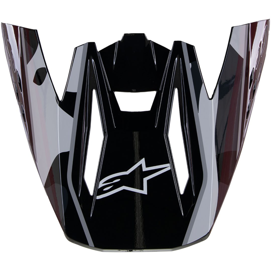 Visir Sm5 Rov2 Grå/Gul ALPINESTARS Grå/Gul
