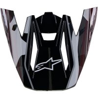 Visir Sm5 Rov2 Grå/Gul ALPINESTARS