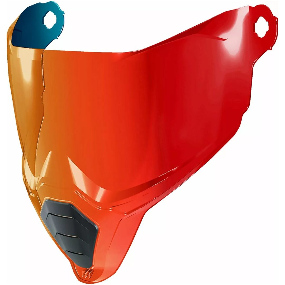 Visir Ultrashield Röd ICON En storlek