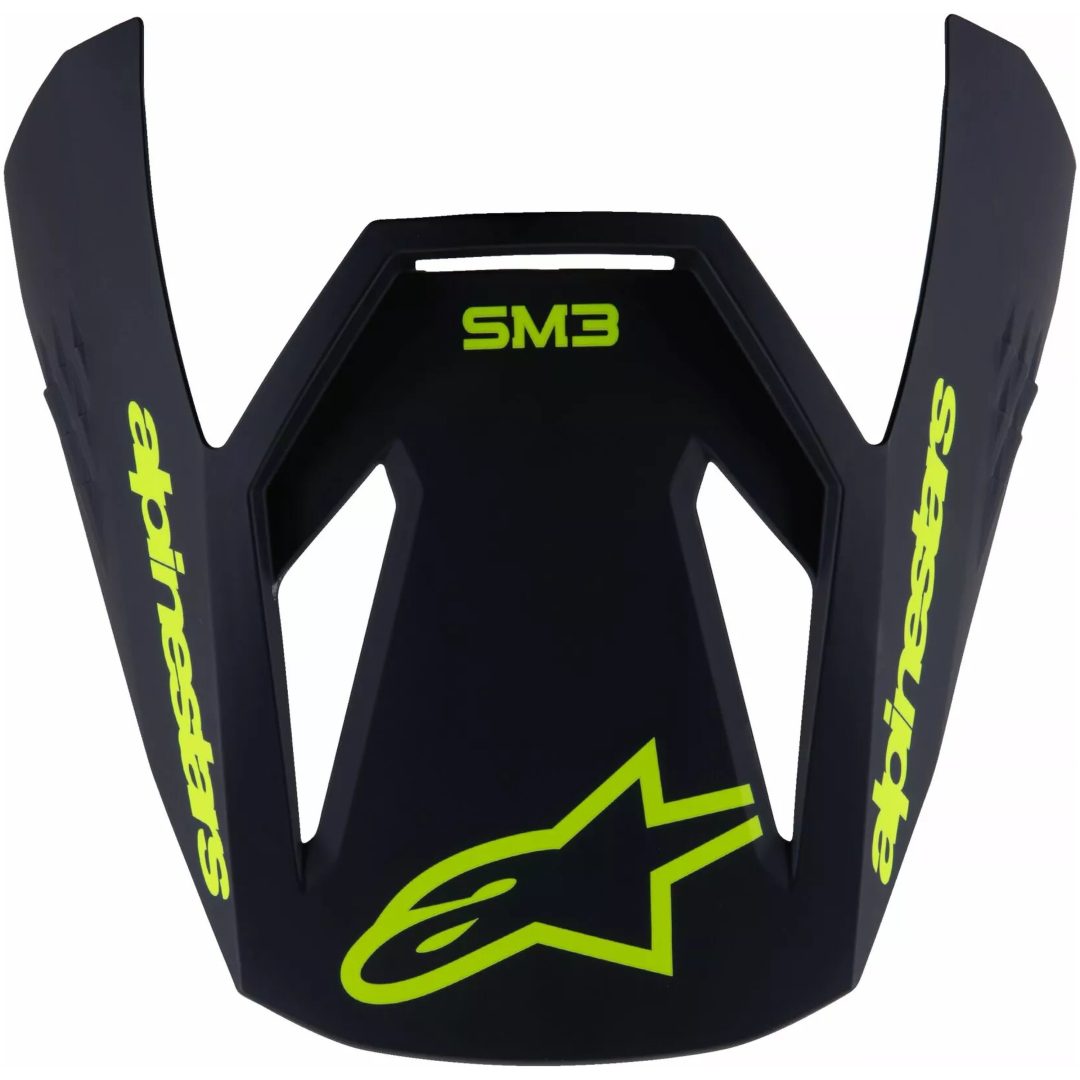 Visir Youth Sm3 Radium Svart/gul ALPINESTARS En storlek