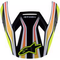 Visir Youth Sm3 Wurx Svart/blå/gul ALPINESTARS