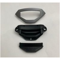Visirventilation N44 Dark Inox Flat NOLAN