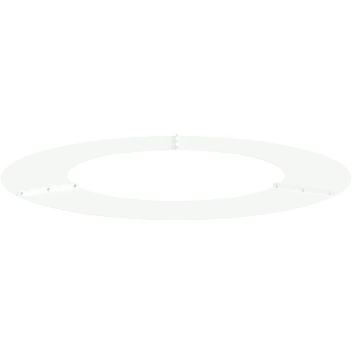 Vit Metallkruka Vit Metall Vit Metallkruka vidaXL 80 cm i diameter – bild 4