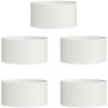 Vita metallkrukor Vit Metall Metallkrukor vidaXL 40 cm diameter – miniatyr 2