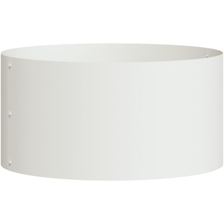 Vita metallkrukor Vit Metall Metallkrukor vidaXL 40 cm diameter – bild 5