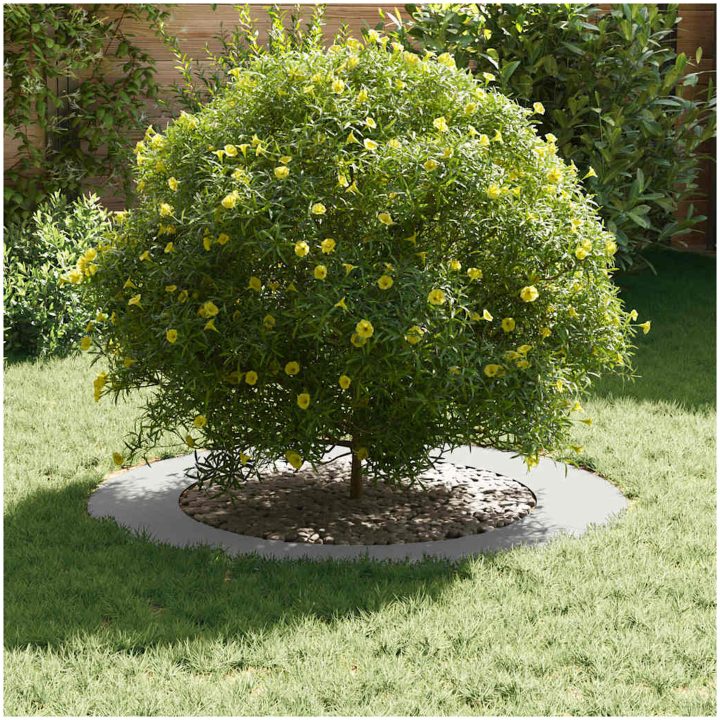 Vita Planter Vit Plast Hopfällbar Golvplanter Rund vidaXL Large – bild 3