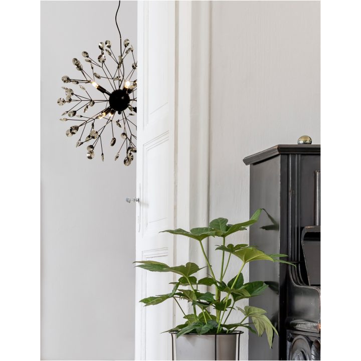 Viva Taklampa, ANETA HOME Sockel G9 Svart /Klar – bild 3