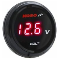 Voltmeter I-Gear Röd Display KOSO