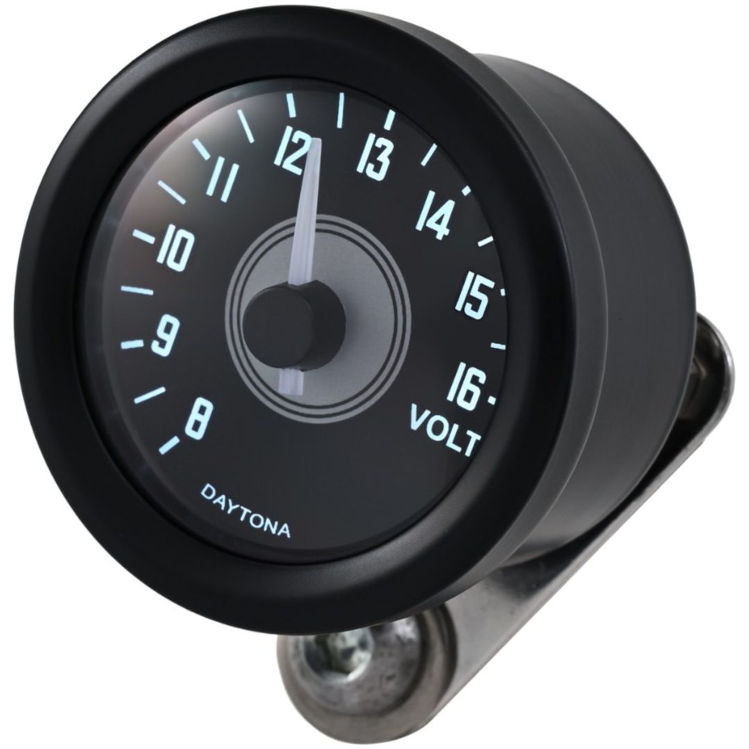 Voltmeter Velona48 Stål DAYTONA Mätare