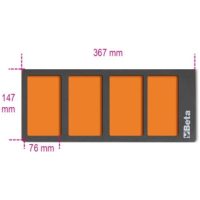 VPM3 EVA foam tray with 4 tote trays BETA