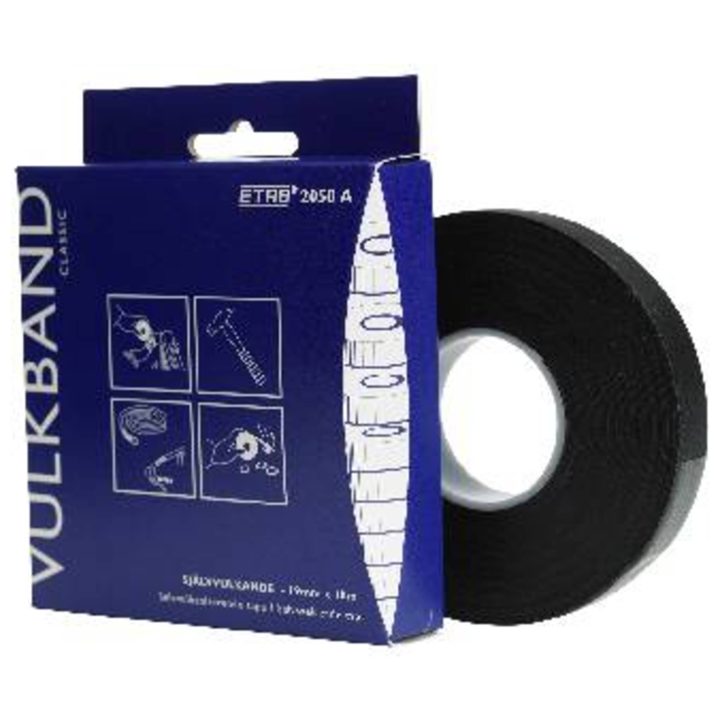 Vulkband/Tejp 2050 A ETAB VULKTEJP 2050 A 19MMX10M SVART – bild 2