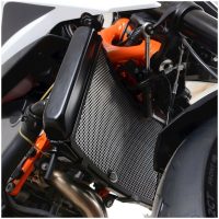 Water radiator guard R&G RACING Black KTM 890 Duke R