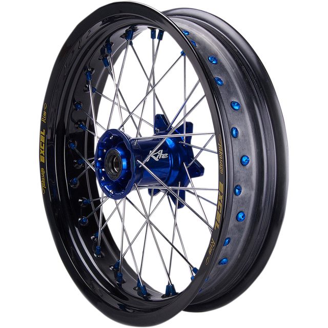 Framhjul Elite Sm Svart/blå Aluminium KITE