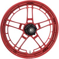 WHEEL FLATLINE 21" X 3.5" RED