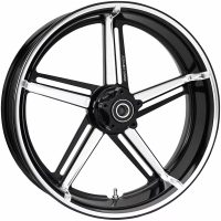 WHEEL FRONT FACTORY 24 21" X 5.5" BLACK