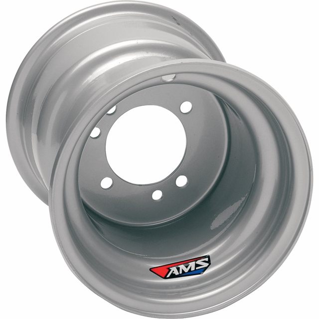 Atv-fälg Stål Large Bell Design Silver/chrome AMS