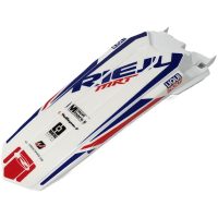 White Rear Mudguard With Stick