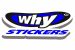 WHY Stickers logotyp