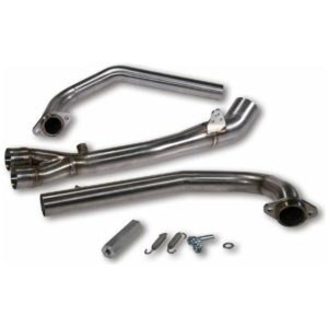 Wild Lion Header Pipe -Stainless Steel Carbon BMW C650 Sport MALOSSI