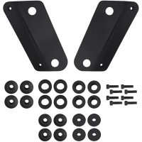 WINDSHIELD ADAPTER KIT 24 FLHX BLK