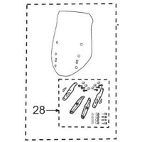 Windshield Inc. Mounting Kit Peugeot (Original)