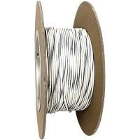 WIRE 20-GAUGE PRIMARY 100 WHITE/GRAY STRIPE