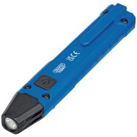 Wireless/USB Rechargeable Pen Light SMD LED - 2W/250 Lumens DRAPER