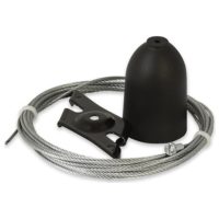 WIREPENDEL 5 M, SVART, 150 N