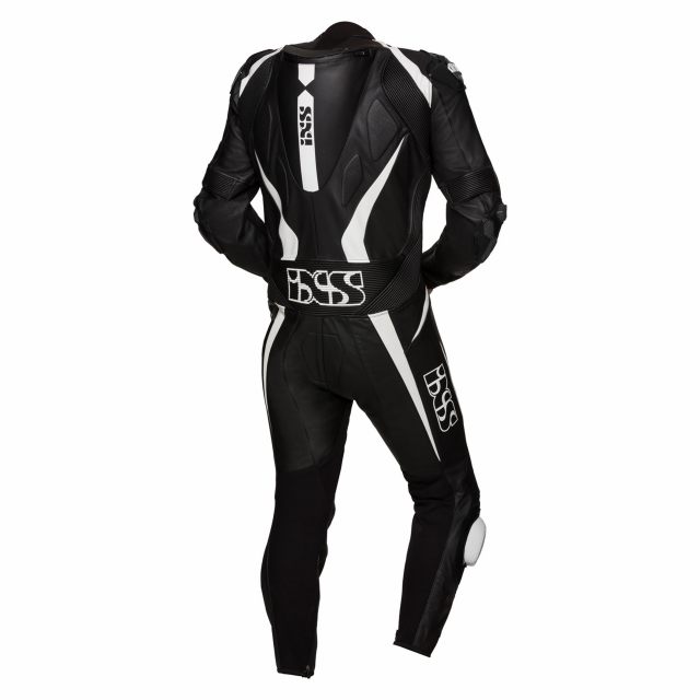 IXS Skinnställ Sports Suit RS-1000 Svart/Vit