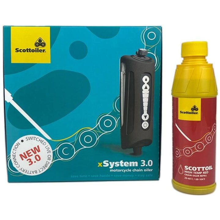 Xsystem 3.0 + 250 ml Olja Högtemperatur Röd SCOTTOILER – bild 2