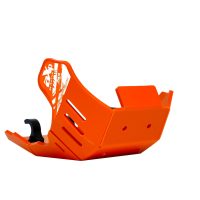 Xtrem HDPE Skid Plate Orange KTM 250EXCF/350EXCF/350XWF 24- AXP Racing