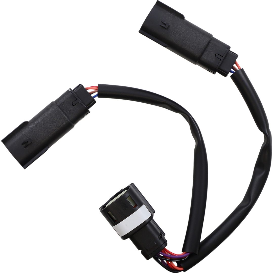 Y-kabel Smart Controller Bromsljus/svart Blinkers CUSTOM DYNAMICS