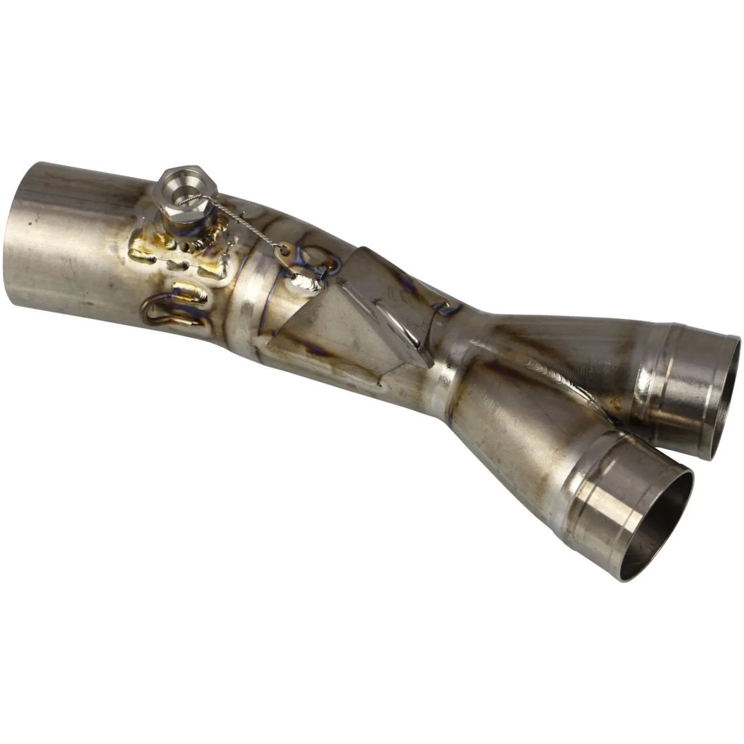 Y-rör Silver AKRAPOVIC